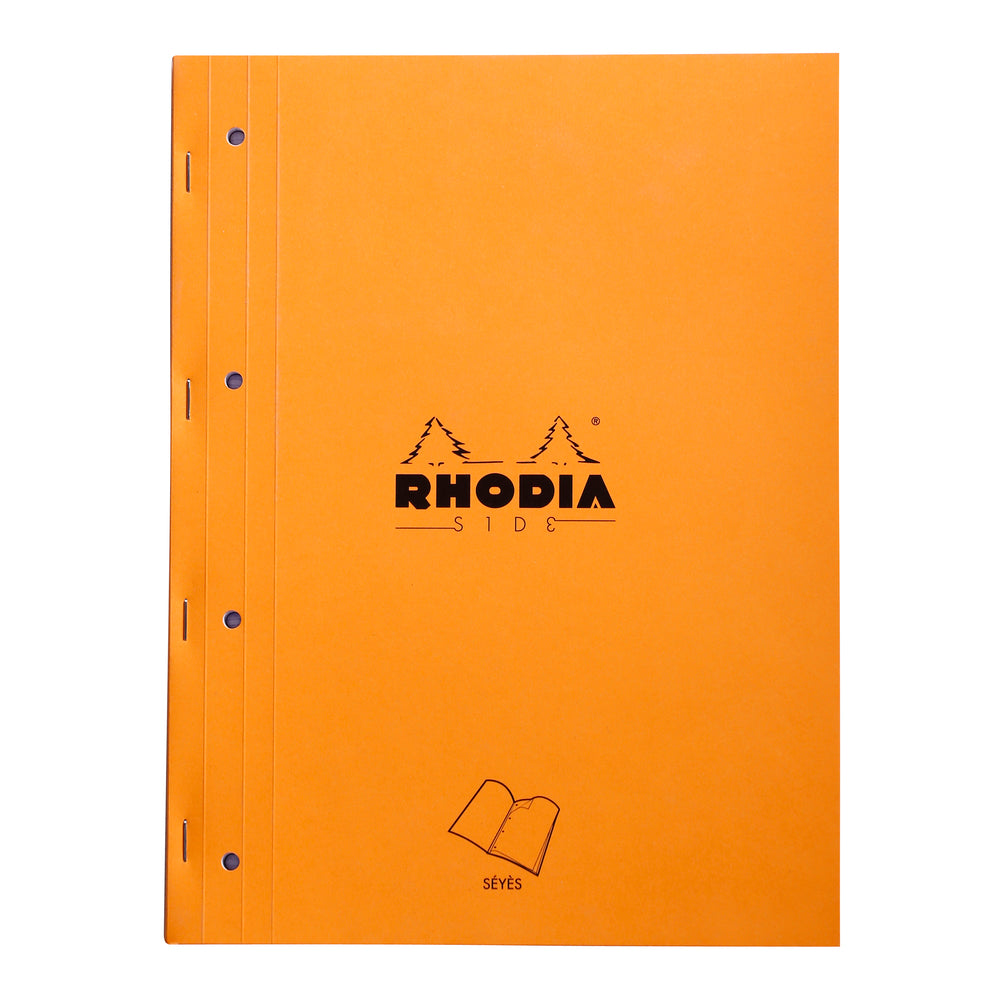 Rhodia - Pad #18 - Side Stapled Notebook - A4+ - Seyes - Orange - Grierson Studio