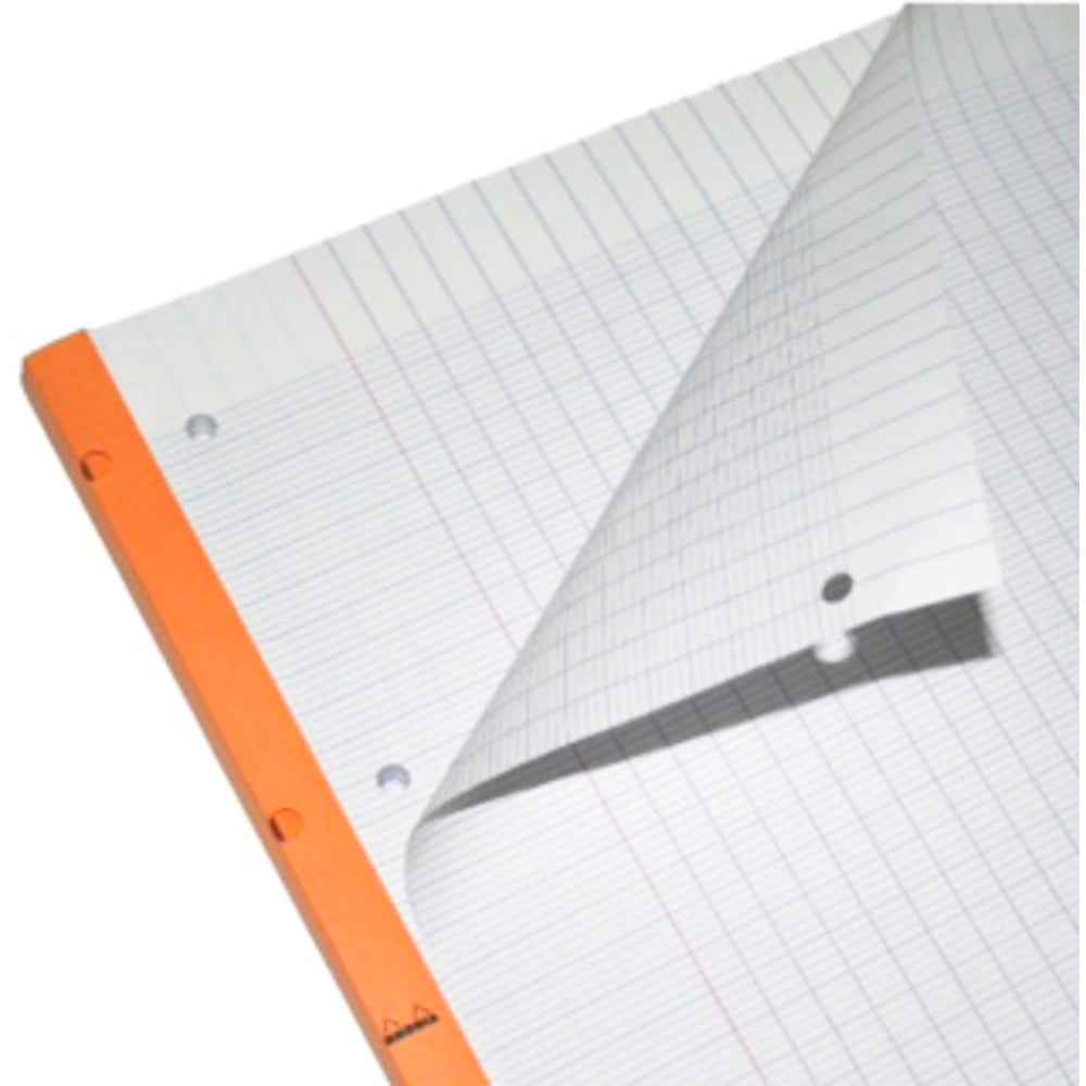 Rhodia - Pad #18 - Side Stapled Notebook - A4+ - Seyes - Orange - Grierson Studio