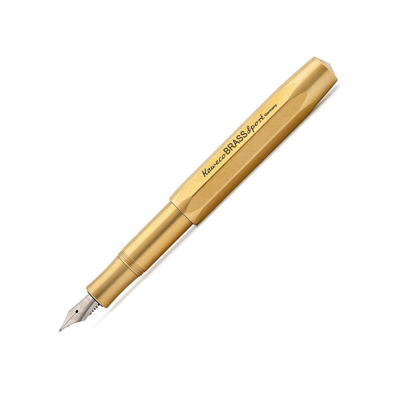 KAWECO - BRASS SPORT - FOUNTAIN PEN - FINE - Grierson Studio