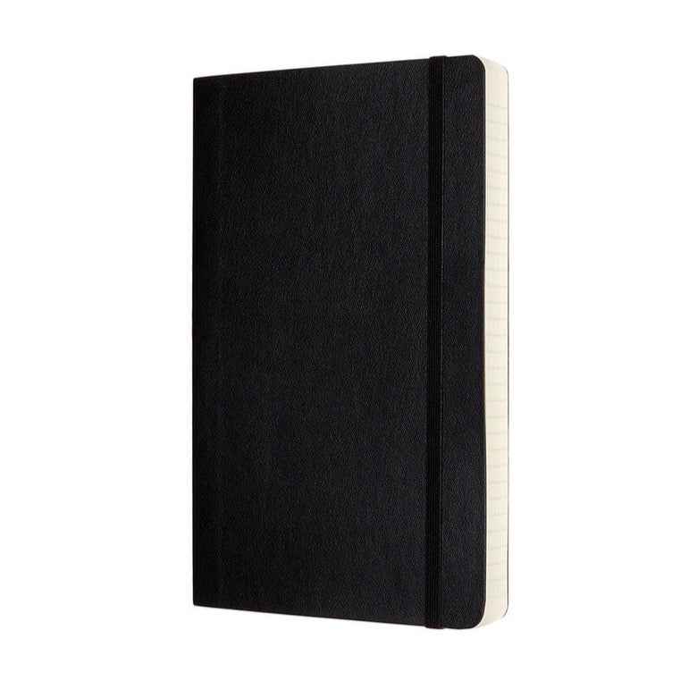 Wordsmith - Refill - Moleskine Classic Soft Cover Notebook Expanded - Large - Black - Grierson Studio