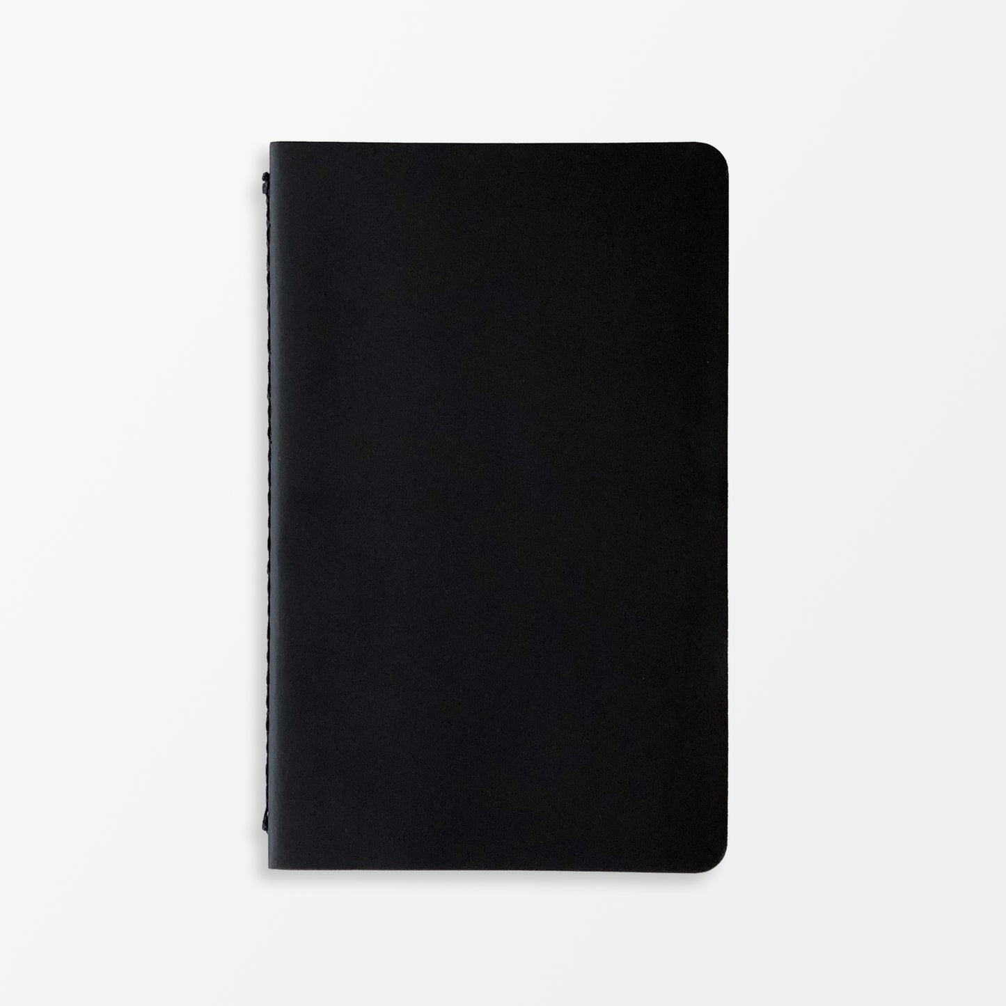 A6 Single Pocket Pioneer Black Notebook - Grierson Studio