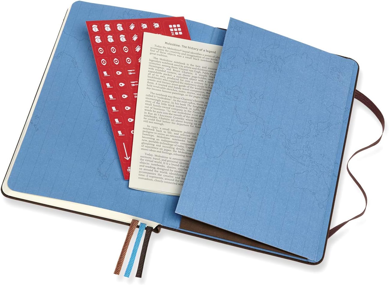Leather covered Voyageur Notebook from Moleskine - Grierson Studio