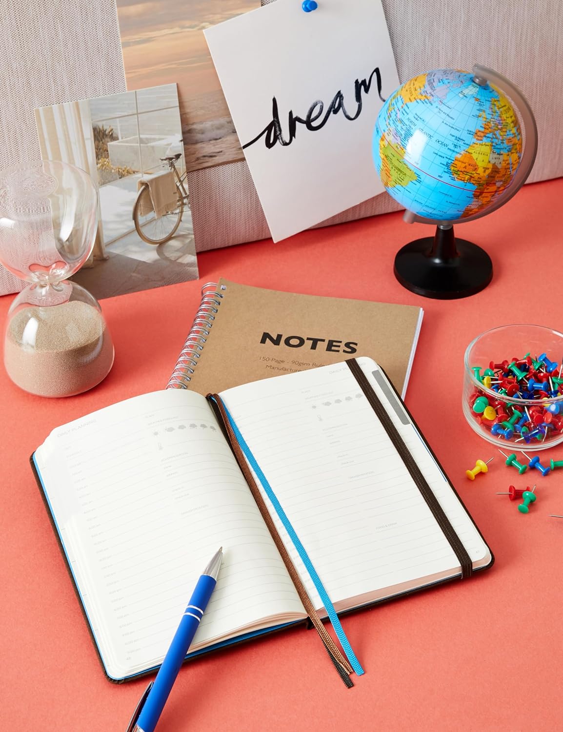 Leather covered Voyageur Notebook from Moleskine - Grierson Studio