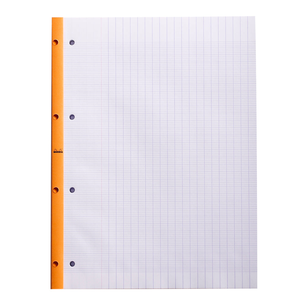 Rhodia - Pad #18 - Side Stapled Notebook - A4+ - Seyes - Orange - Grierson Studio