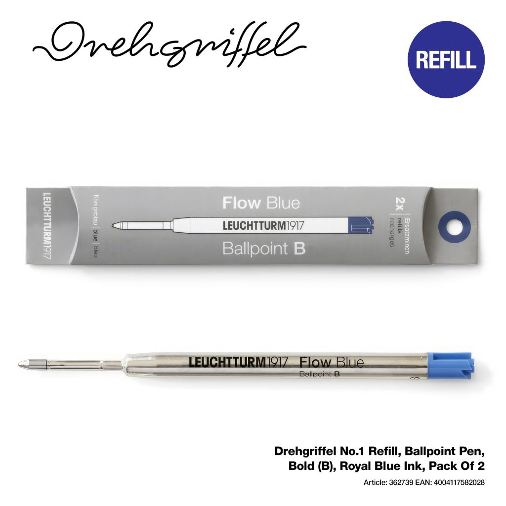 Drehgriffel No.1, Refill, Ballpoint Twist Pen, Bold - Grierson Studio