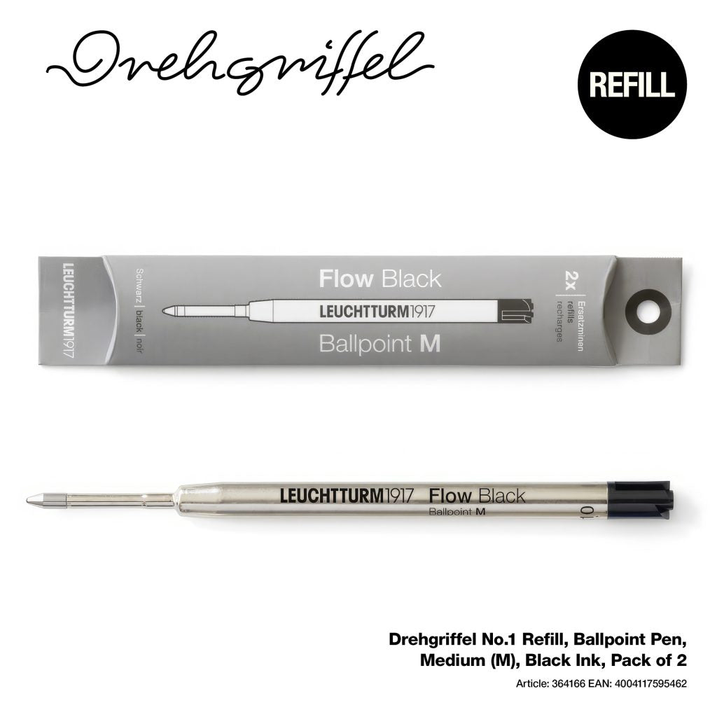 Drehgriffel No.1, Refill, Ballpoint Twist Pen, Medium - Grierson Studio