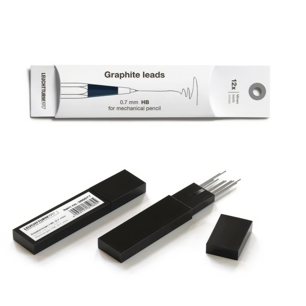 Drehgriffel No.2, Refill, Pencil, HB Graphite (0.7mm), 12 Per Pack - Grierson Studio