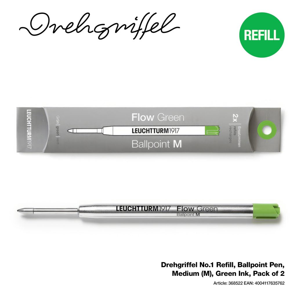 Drehgriffel No.1, Refill, Ballpoint Twist Pen, Medium - Grierson Studio