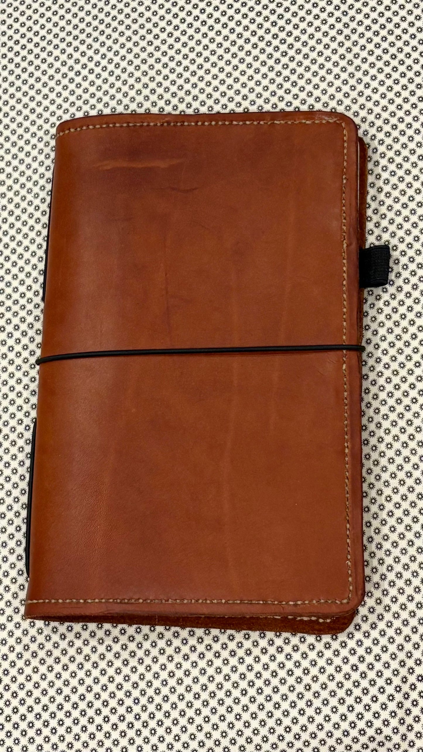 Custom Hand-stitched A5 Leather Pocket Journal Cover