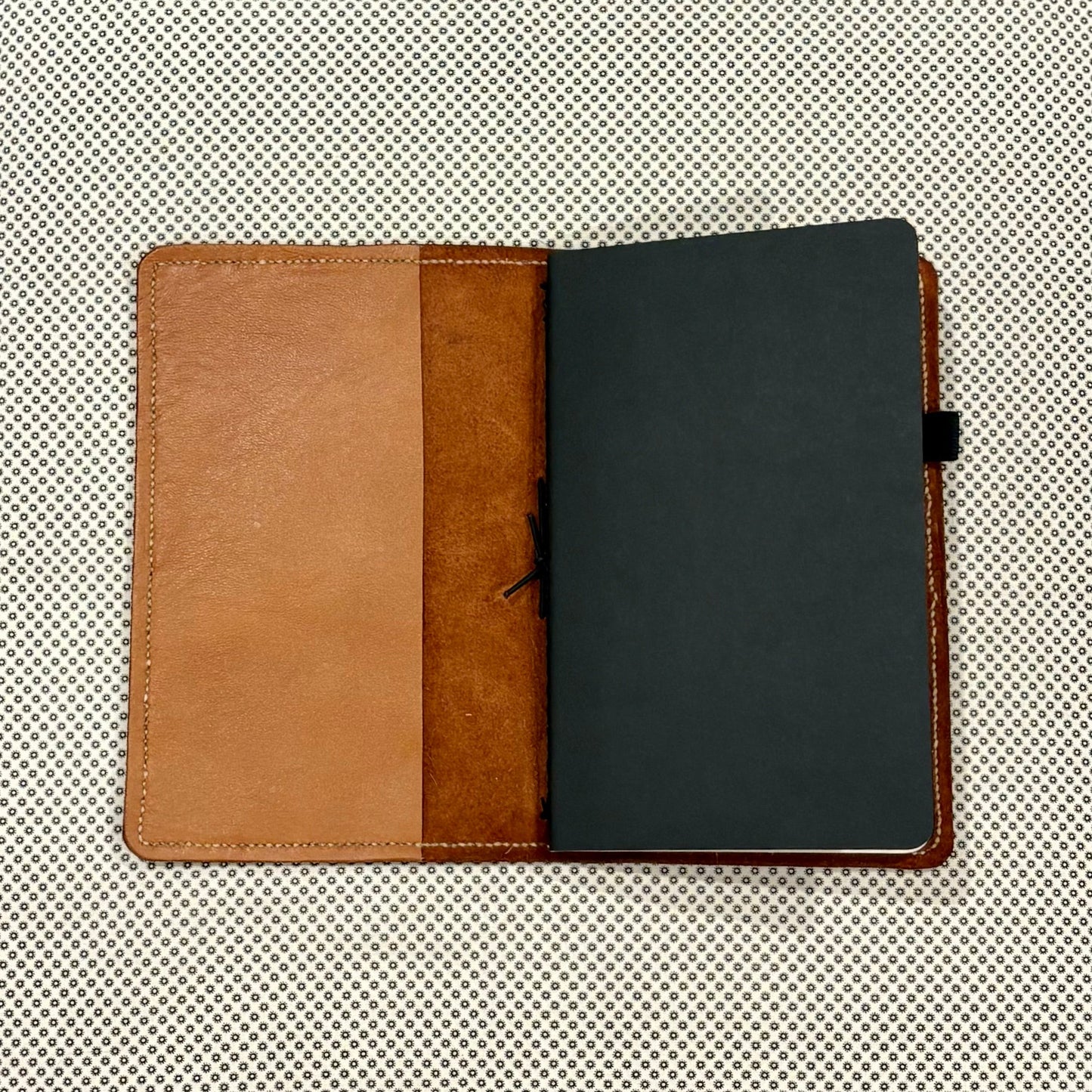 Custom Hand-stitched A5 Leather Pocket Journal Cover