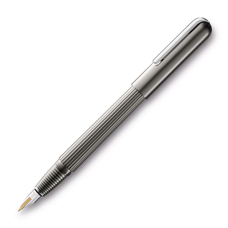 LAMY - IMPORIUM - FOUNTAIN PEN - MEDIUM - TITANIUM & PLATINUM - Grierson Studio