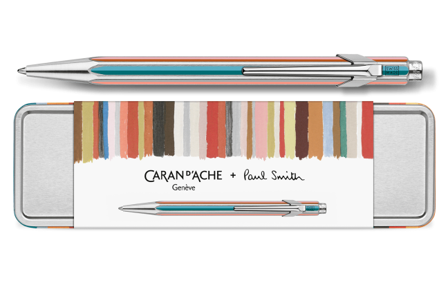 CARAN D'ACHE BALLPOINT PEN 849™ PAUL SMITH GREY SILVER