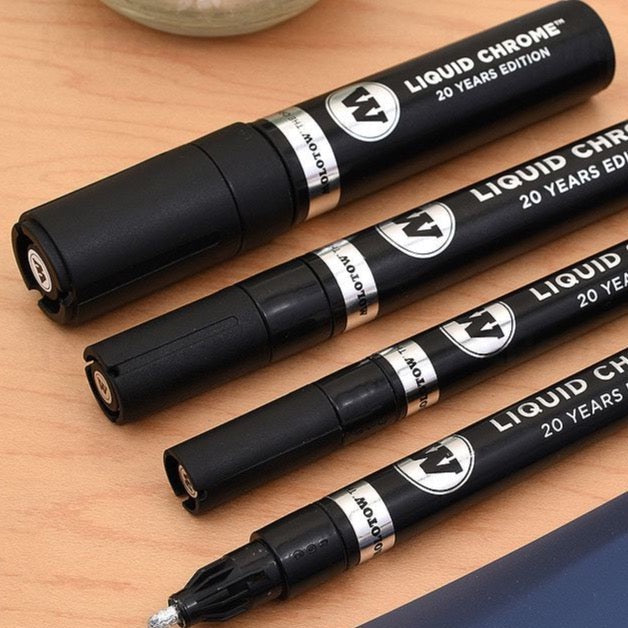 Molotow Liquid Chrome Pump Markers - Grierson Studio