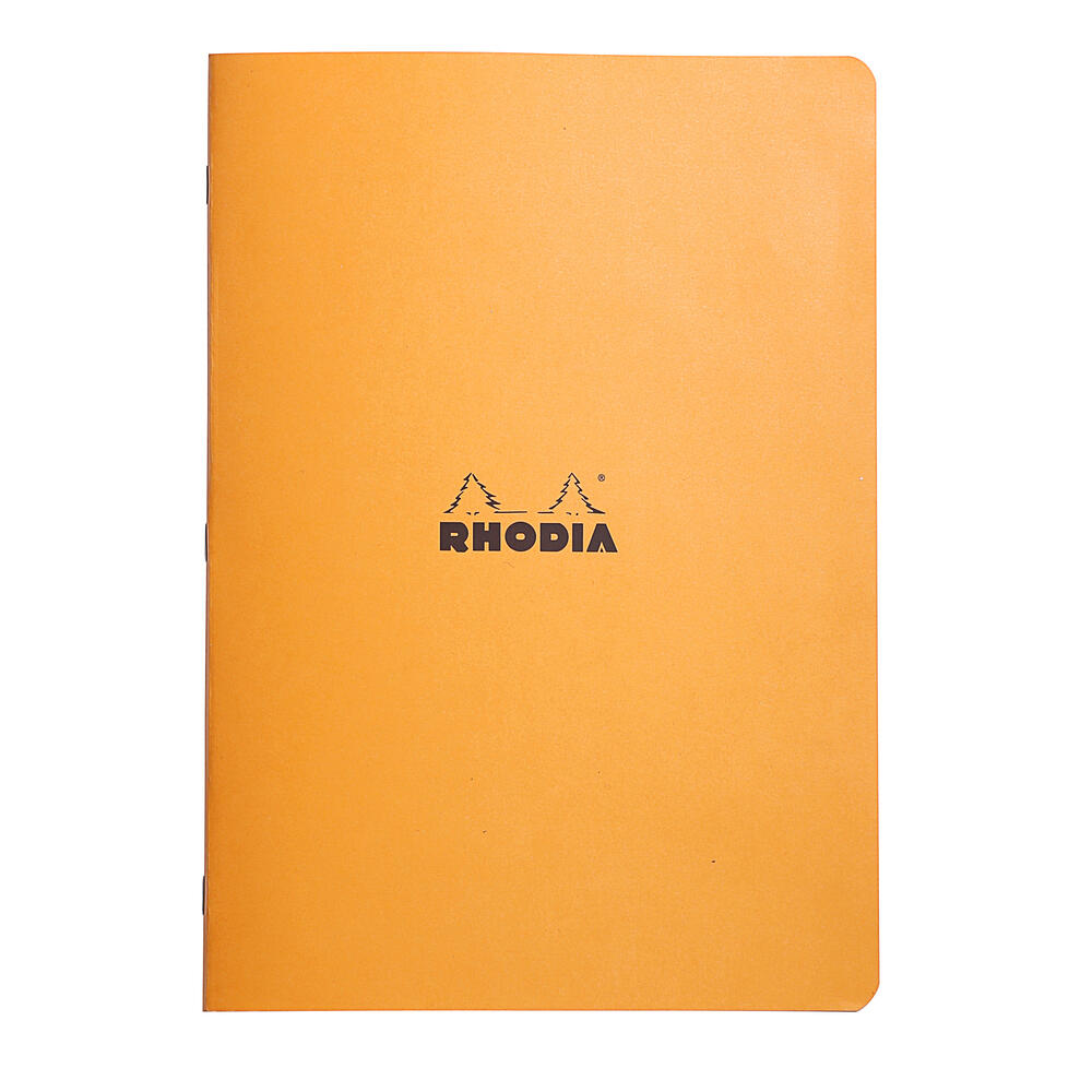 Rhodia - Cahier Notebook - A4 - 5 x 5 Grid - Orange - Grierson Studio