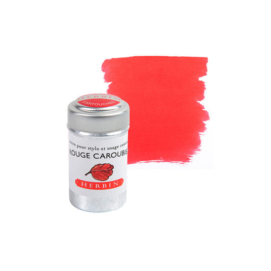 J. Herbin Fountain Pen Ink Cartridges. Imperial Red - Grierson Studio