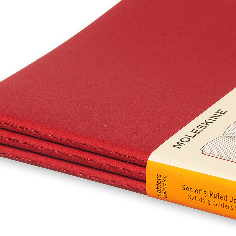 A5 Single Large Pioneer Red Notebook - Grierson Studio