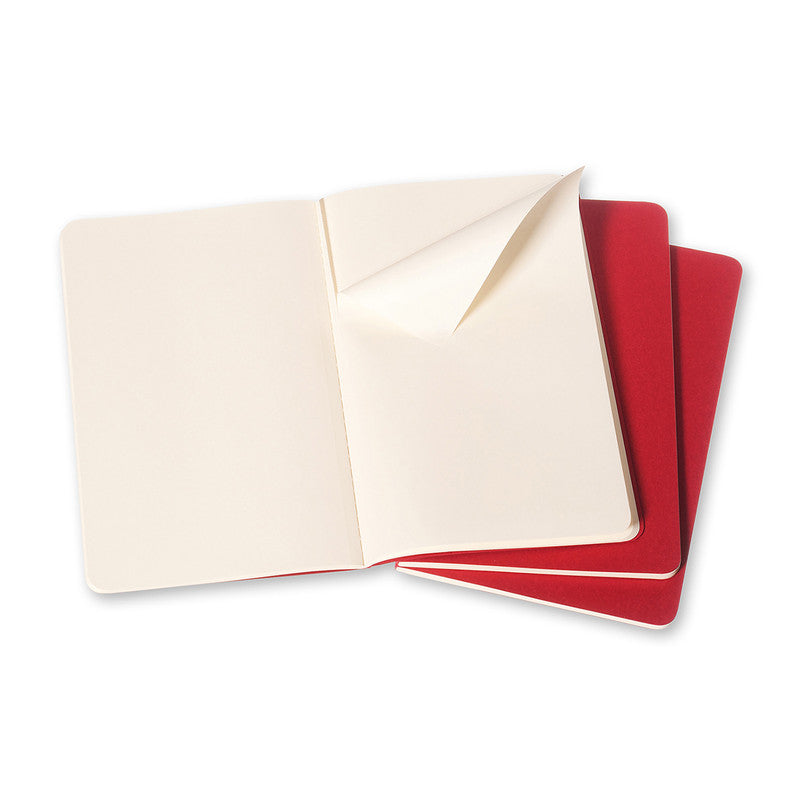 A5 Single Large Pioneer Red Notebook - Grierson Studio