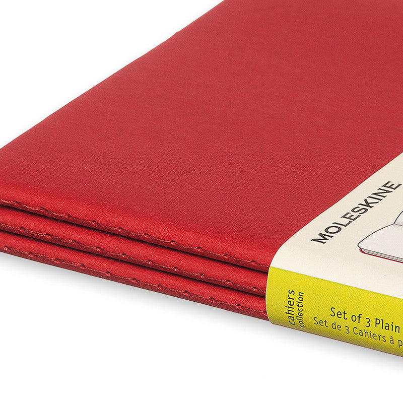 A5 Single Large Pioneer Red Notebook - Grierson Studio