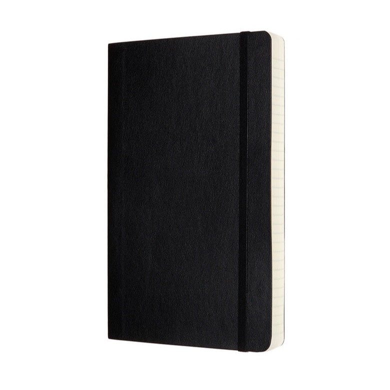 Wordsmith - Refill - Moleskine Classic Soft Cover Notebook Expanded - Large - Black - Grierson Studio