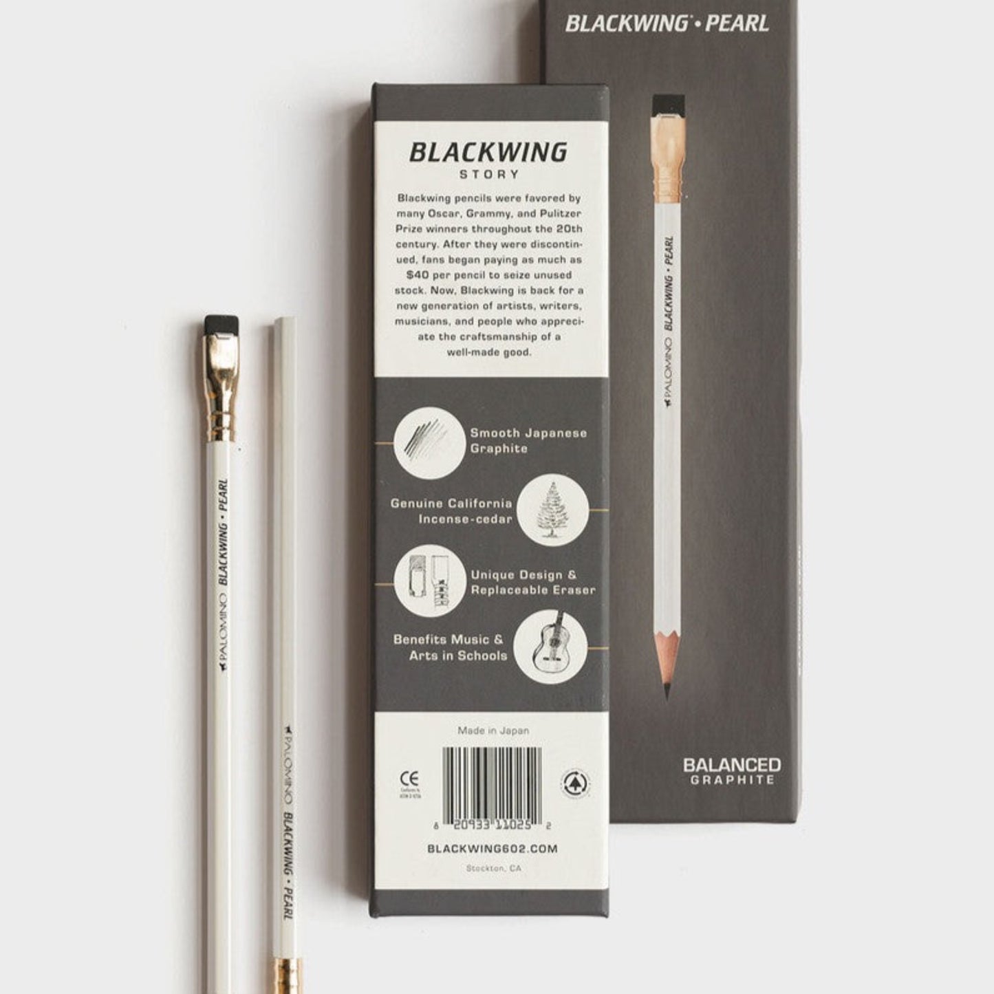 Blackwing - Pearl Graphite Pencils - Balanced - Grierson Studio