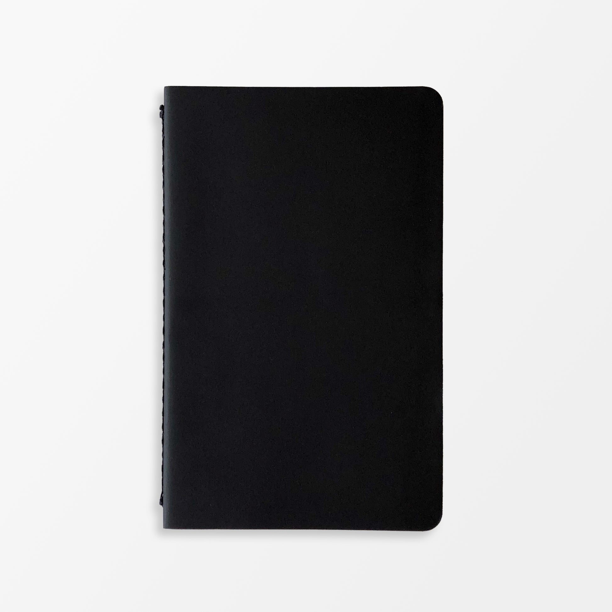 A5 Single Large Pioneer Black Notebook - Grierson Studio