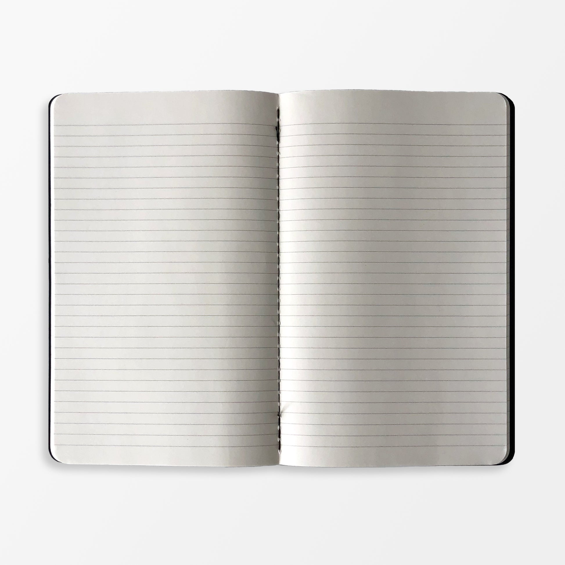 A5 Single Large Pioneer Black Notebook - Grierson Studio