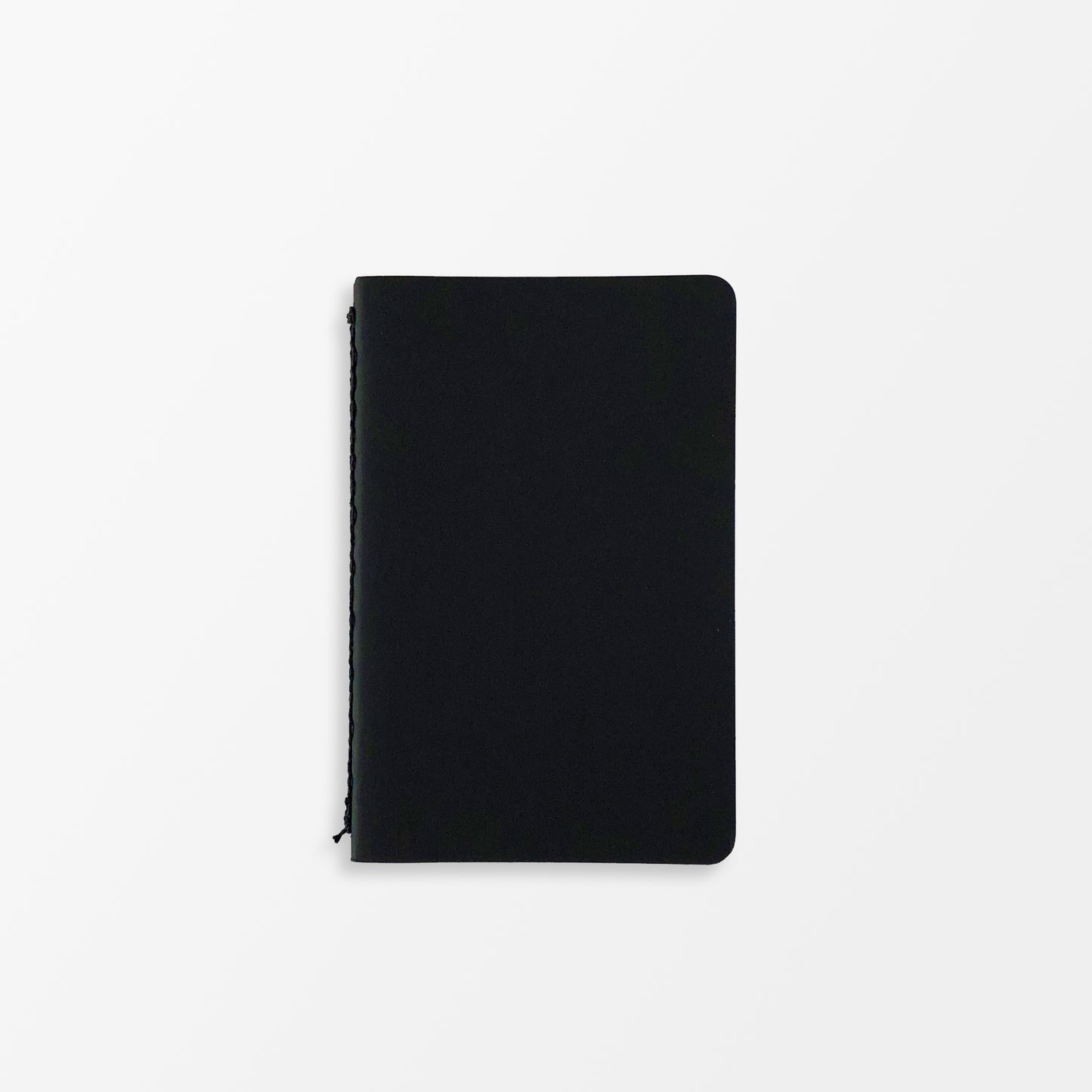 A6 Single Pocket Pioneer Black Notebook - Grierson Studio